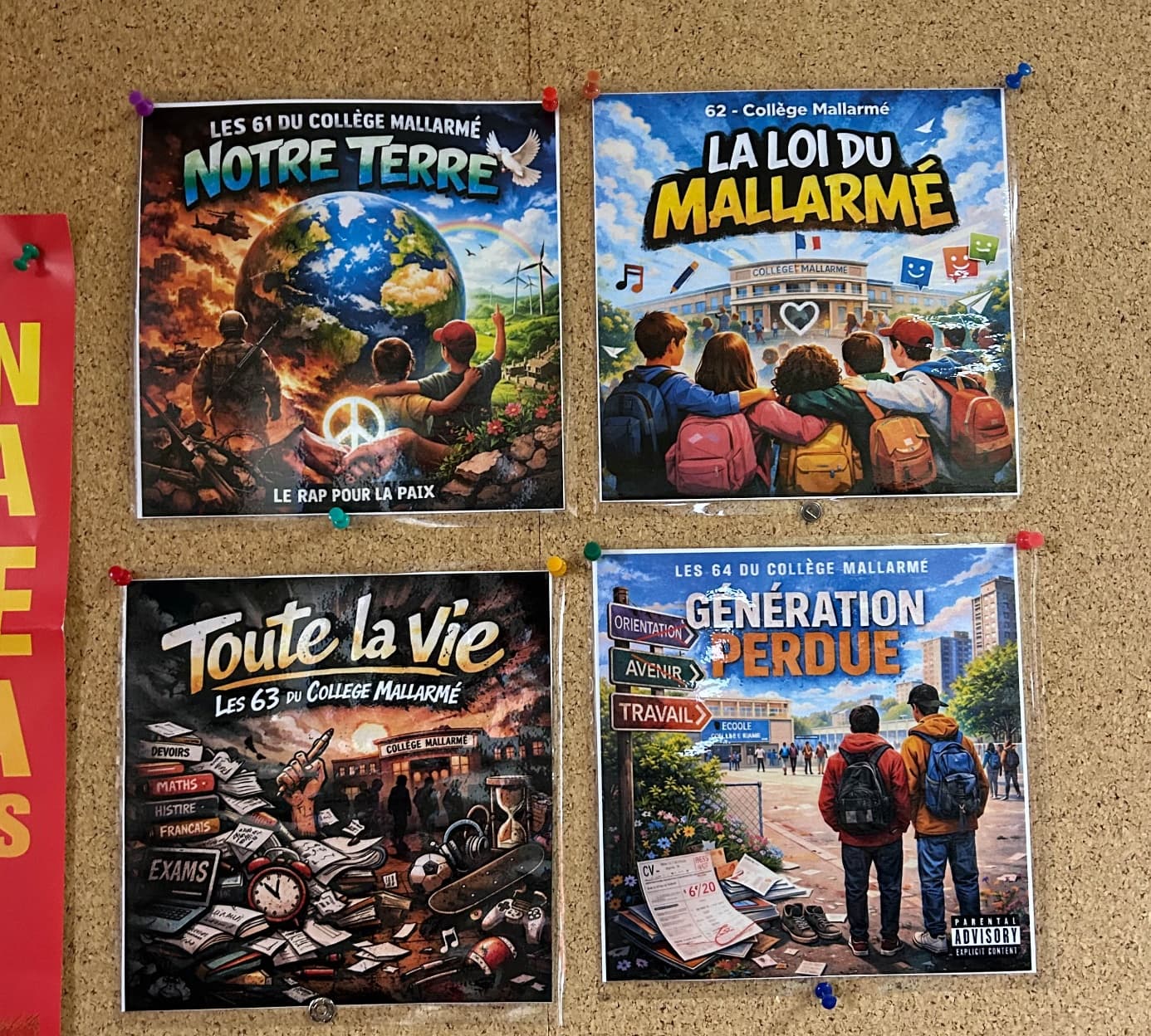 Collège Mallarmé : quand les élèves de 6e troquent la plume pour le micro de rap