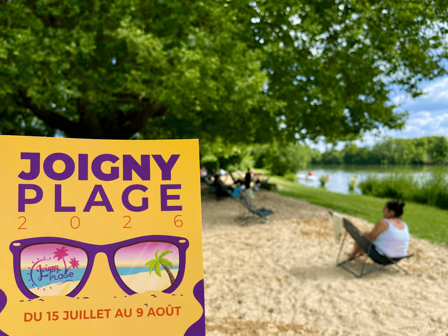 Joigny plage fête ses dix ans au bord de l'Yonne