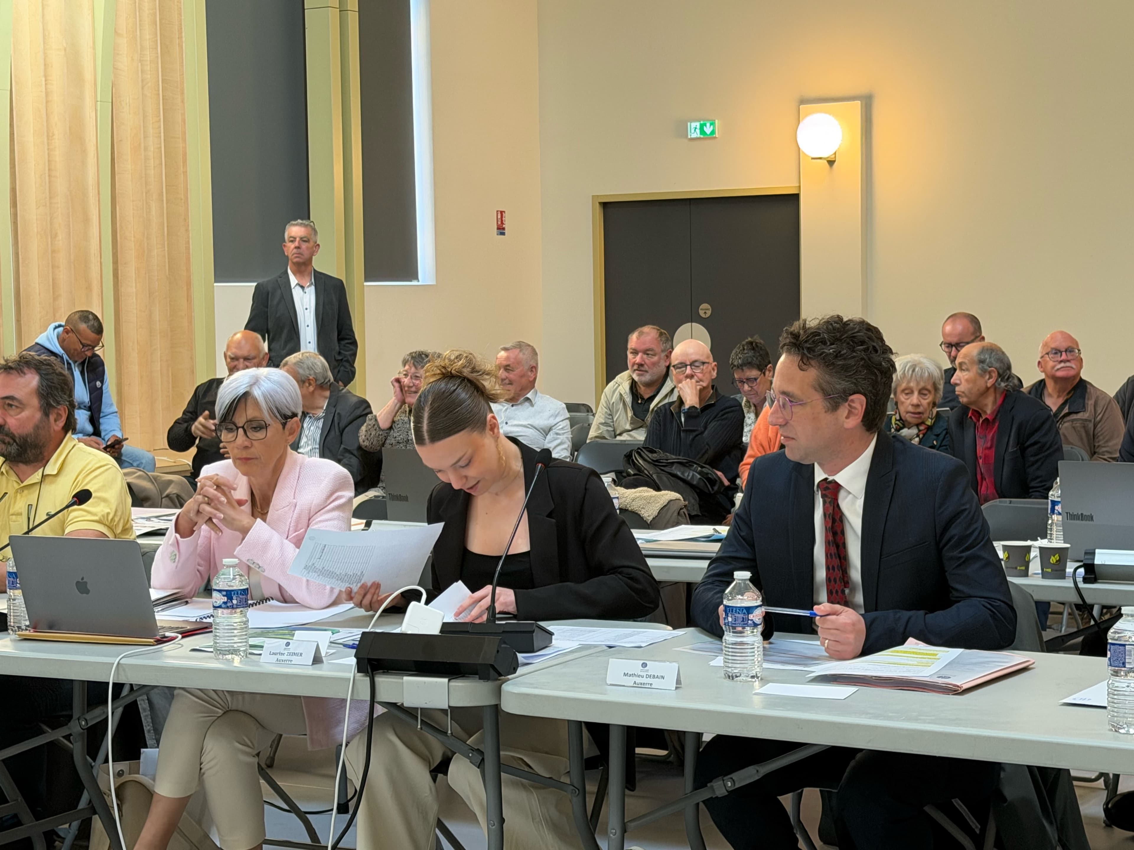 Mathieu Debain élu à la tête de l’Auxerrois