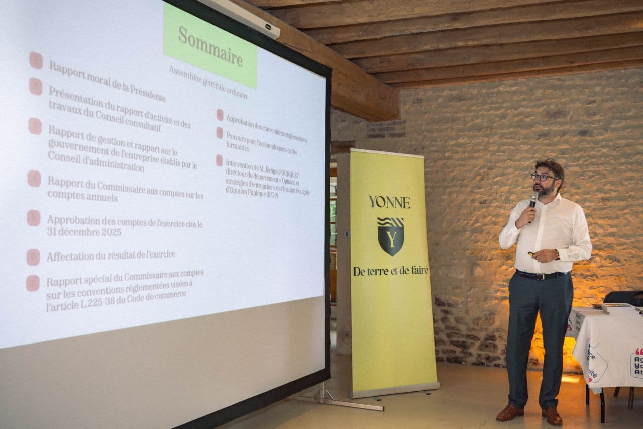 L'Agence Yonne Attractivité fait le bilan de sa première année lors de son Assemblée Générale