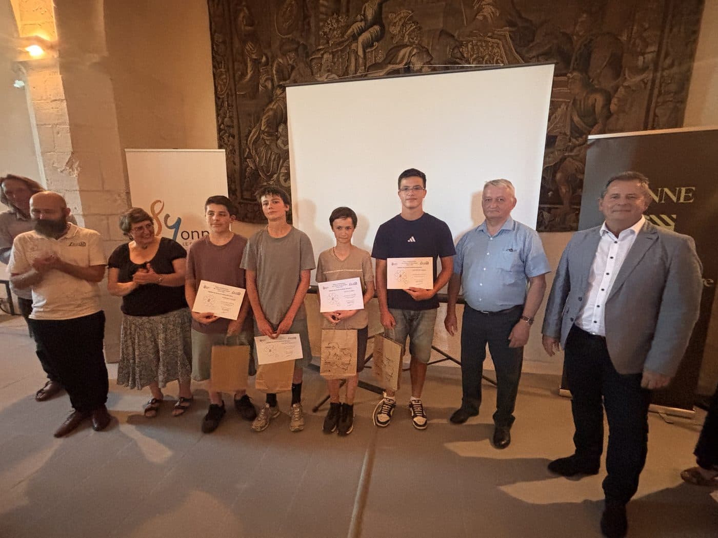 Le Rallye Mathématique récompense les jeunes talents icaunais