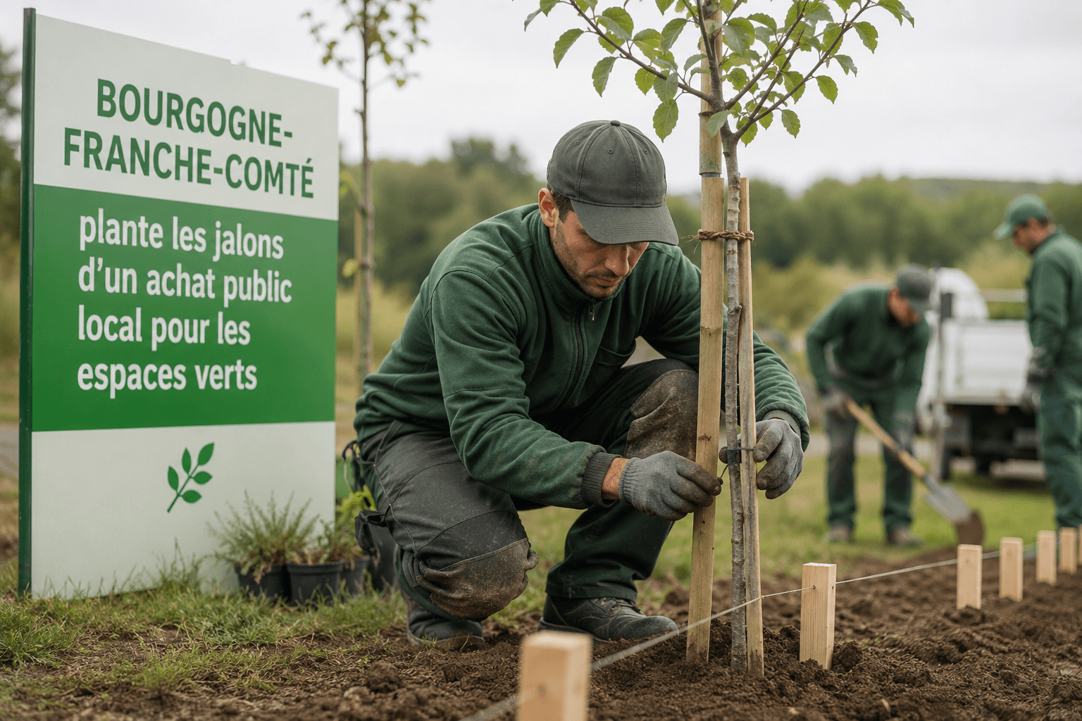 Bourgogne-Franche-Comté plante les jalons d'un achat public local pour les espaces verts